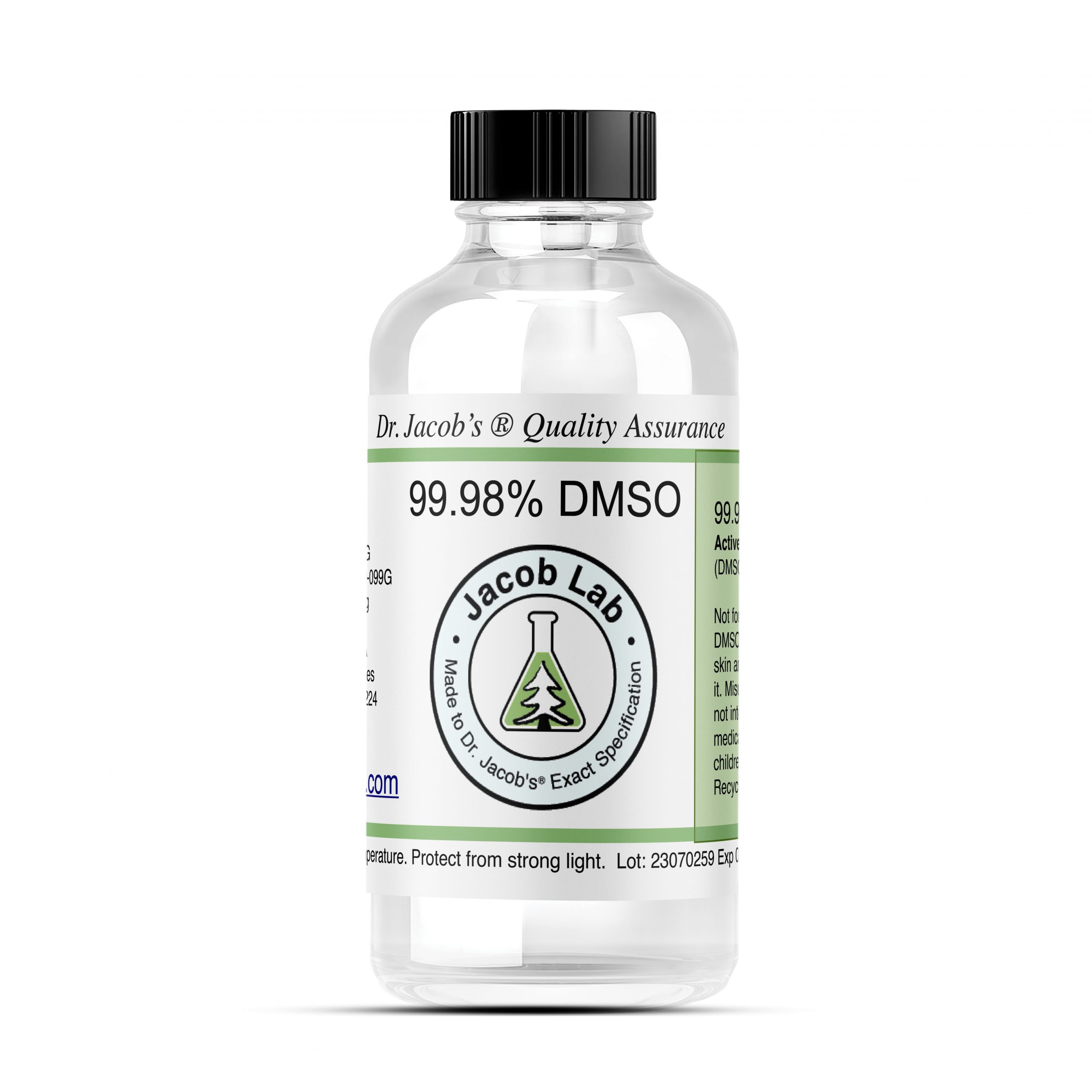 DMSO 99.98% Pure - 4oz (Glass)